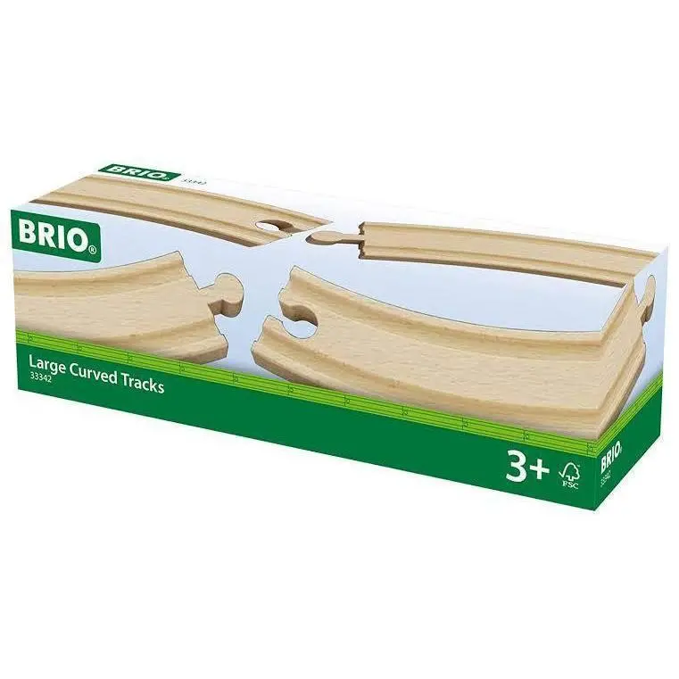 Large Curved Tracks 1