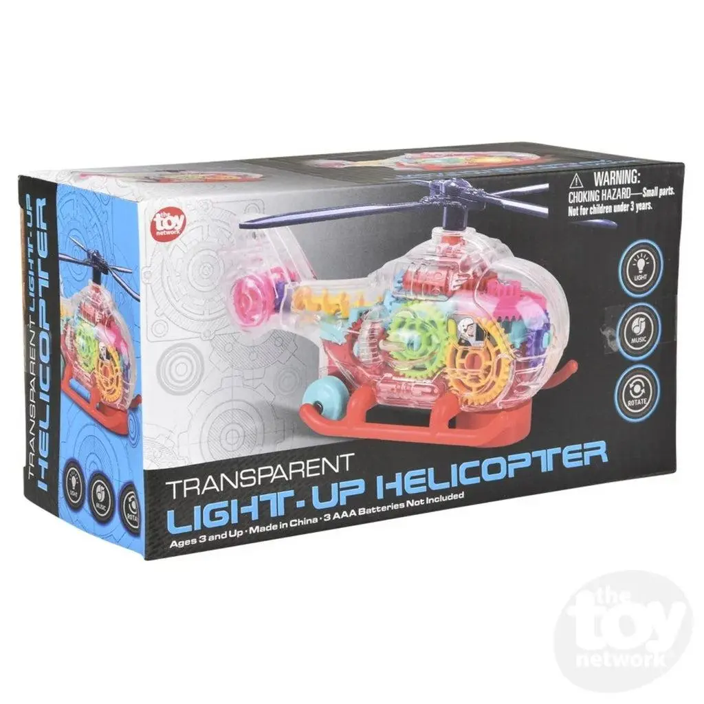 Light-Up Transparent Helicopter 1