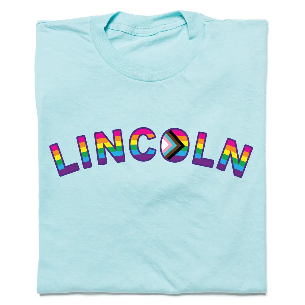 Lincoln Pride Curved Logo Blue 1