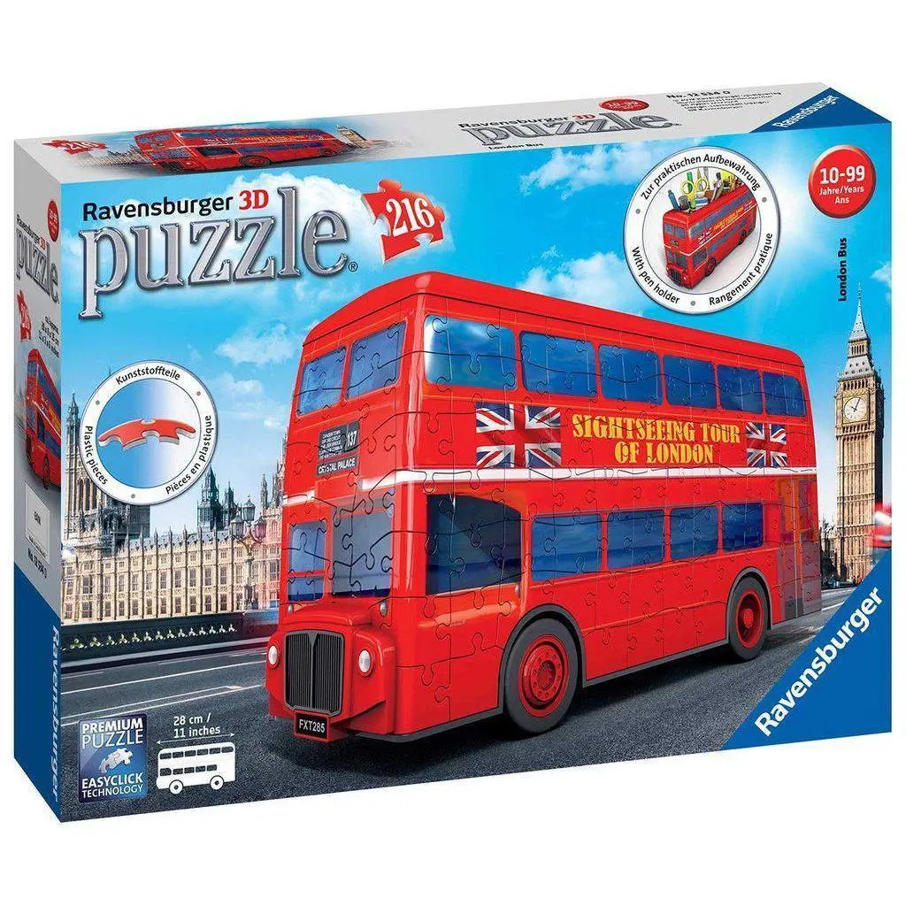 London Bus 3D Puzzle 216Pc 1