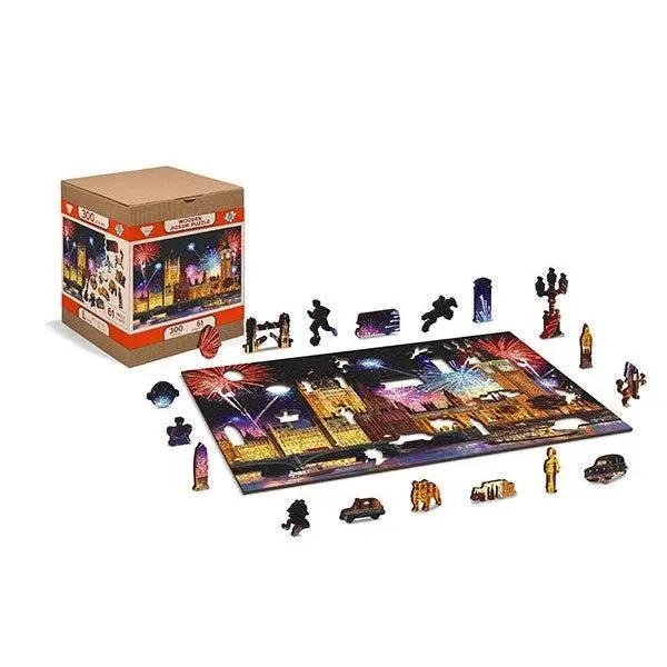London By Night - Wooden City 300Pc 1