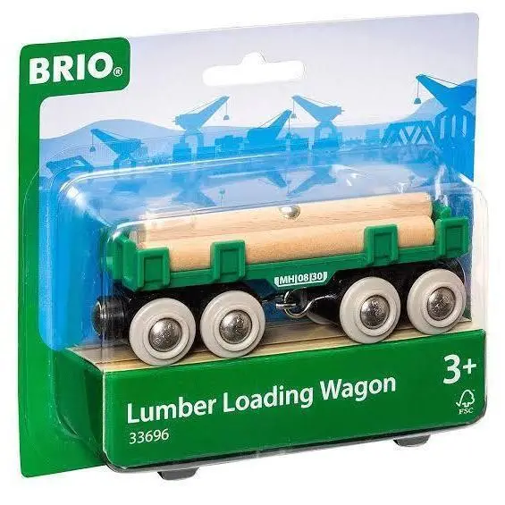 Lumber Loading Wagon 1