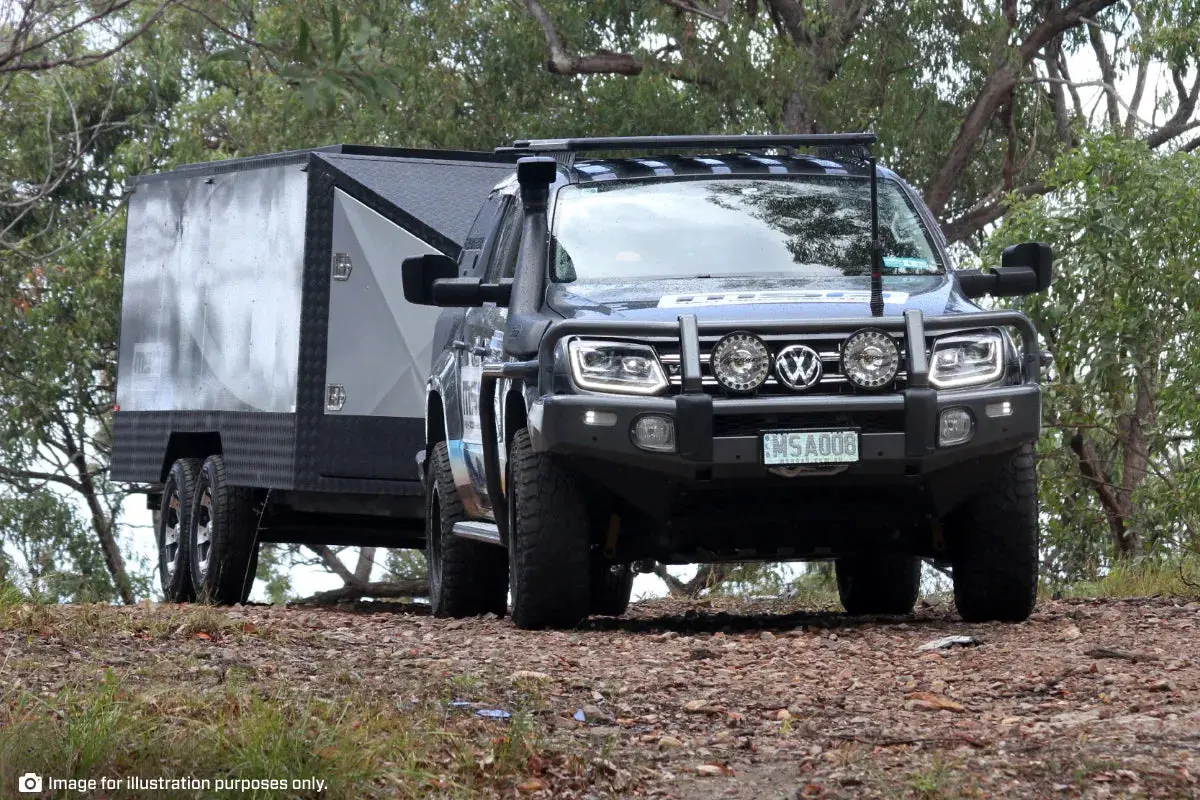 Msa 4X4 Ford Ranger Towing Mirrors (2012-May 2022) - Black Electric Heated Indicators 2