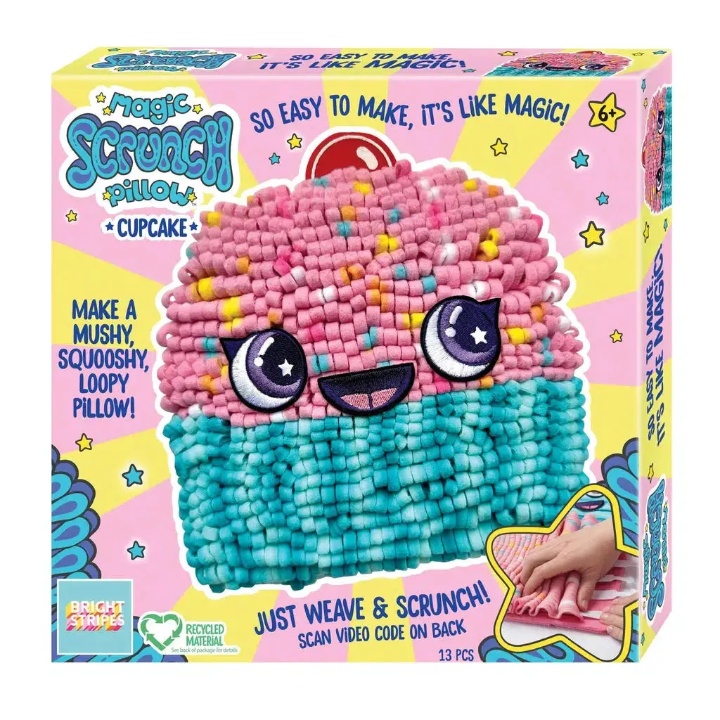 Magic Scrunch Pillow-Cupcake 1