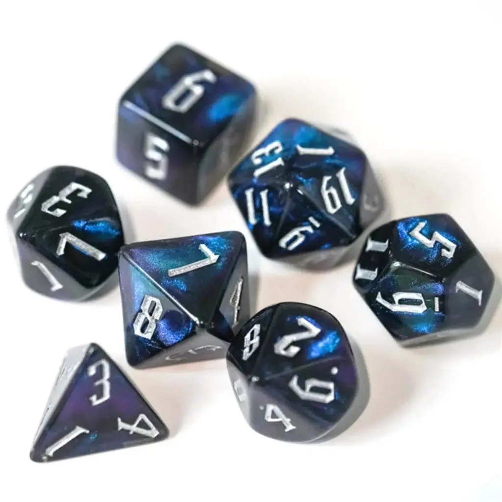 Magician's Dark Night Rpg Dice 1