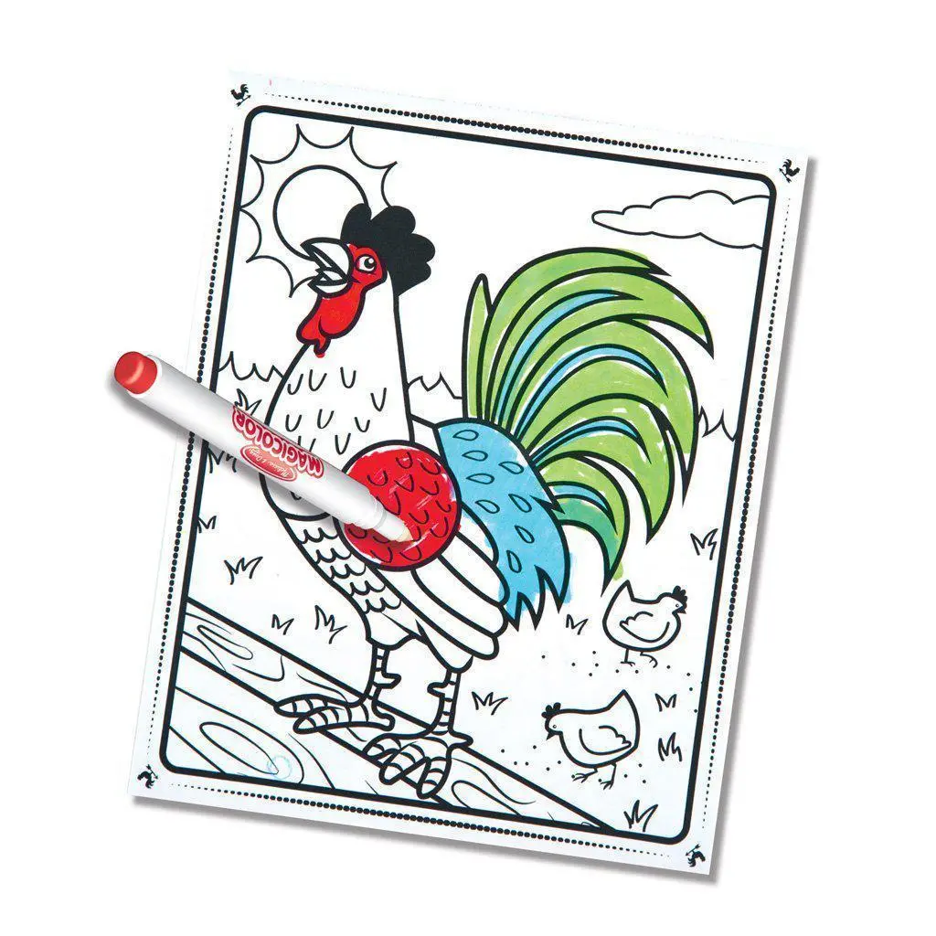 Magicolor Coloring Pad - Farm Animals 1