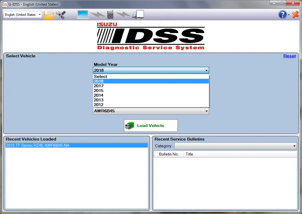 Isuzu G-Idss J2534 Euro5 Euro5+ Euro6 - Isuzu Diagnostic Service System 2018 1
