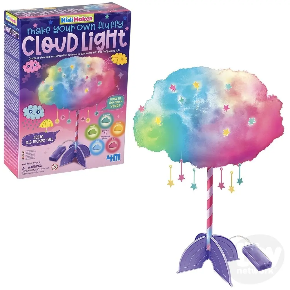 Make Your Own Fluffy Cloud Light Kidzmaker 2