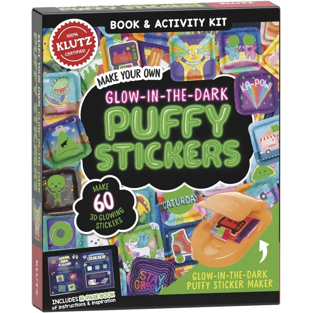Make Your Own Glow-In-The-Dark Puffy Stickers 1