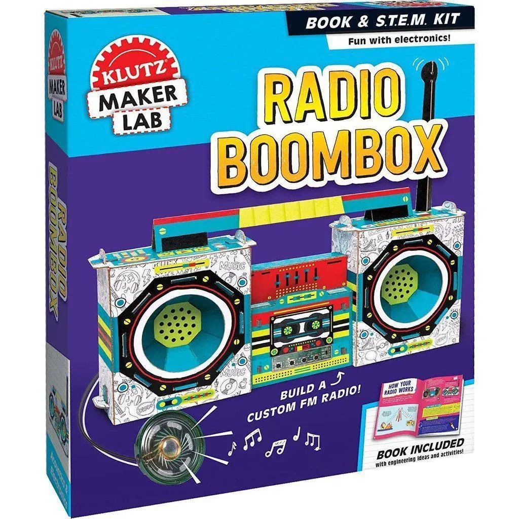 Maker Lab - Radio Boombox 1