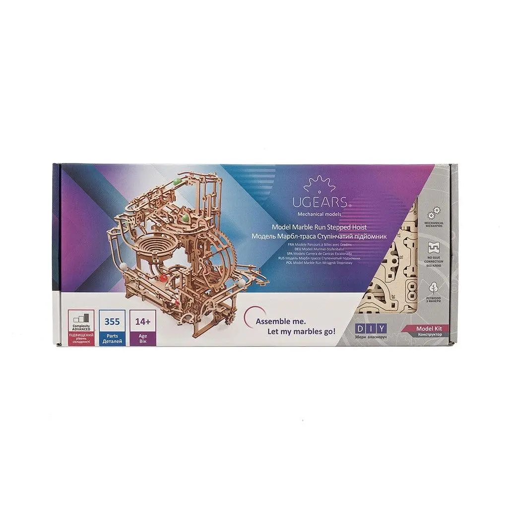 Marble Run Stepped Hoist 1