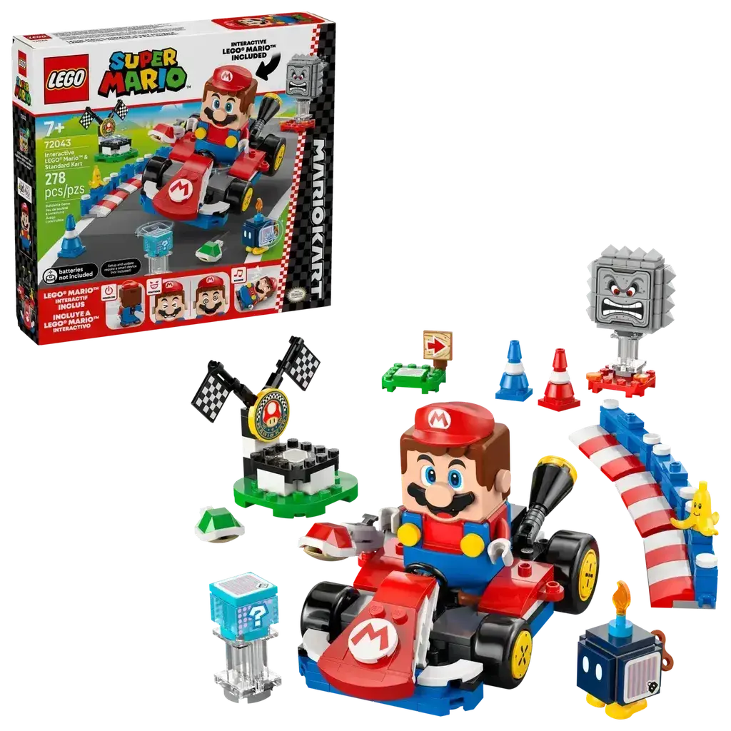 Mario Kart - Interactive Lego Mario & Standard Kart 2