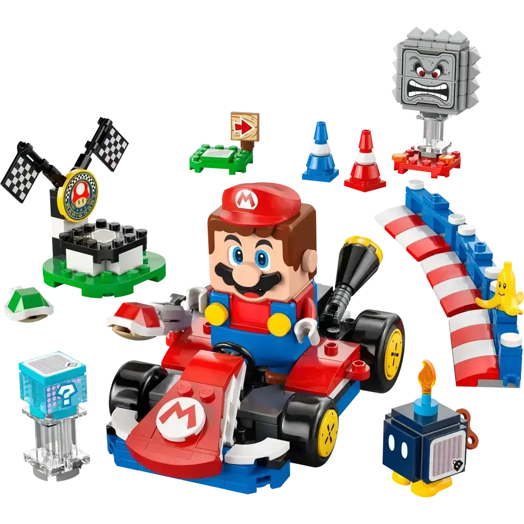 Mario Kart - Interactive Lego Mario & Standard Kart 1