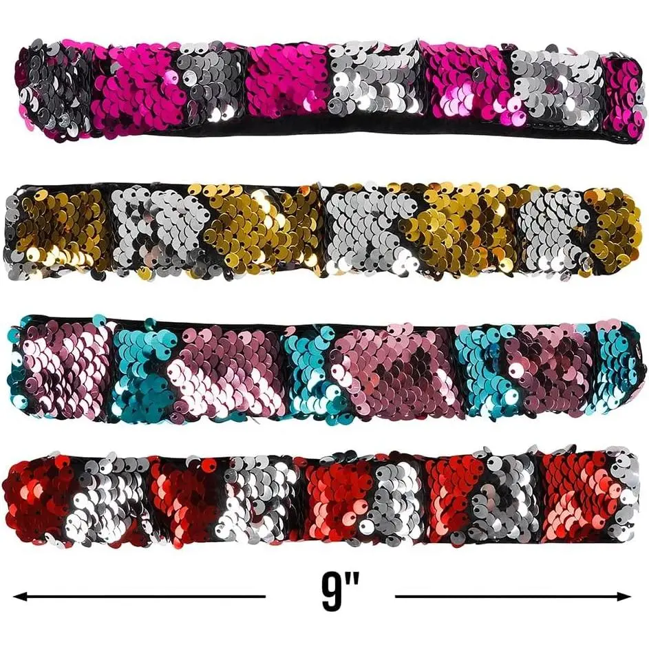 Mermaid Sequin Slap Bracelet 1