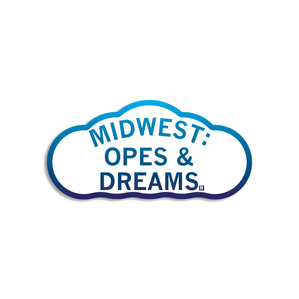 Midwest: Opes & Dreams Die-Cut Sticker 1
