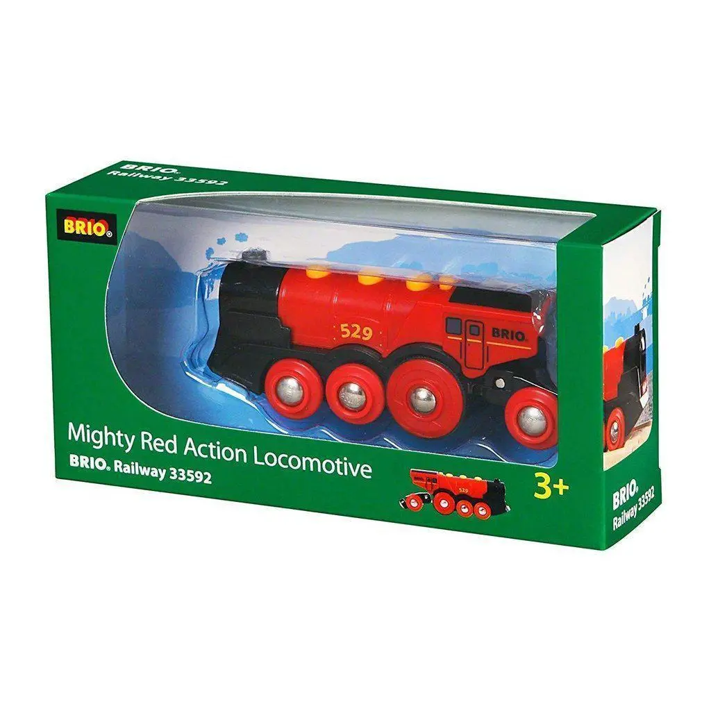 Mighty Red Action Locomotive 1
