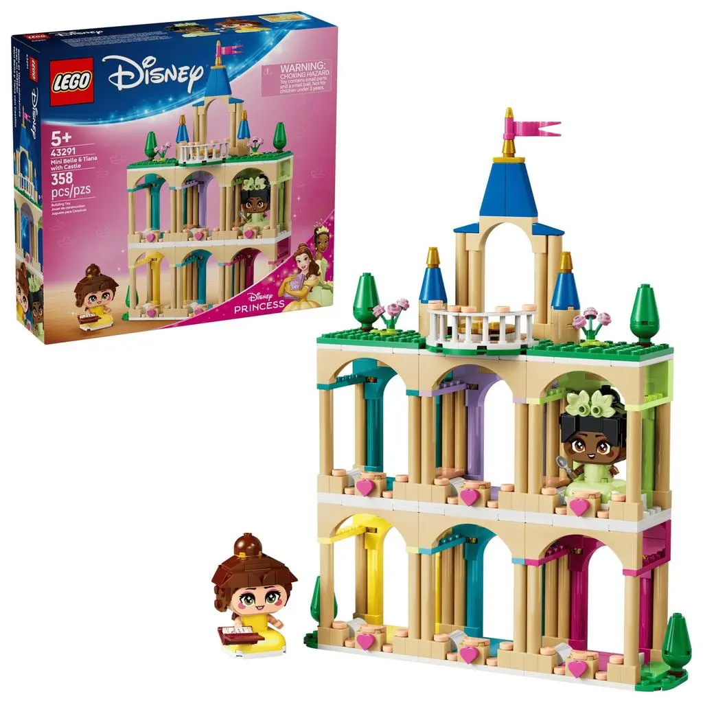 Mini Belle & Tina With Castle 2