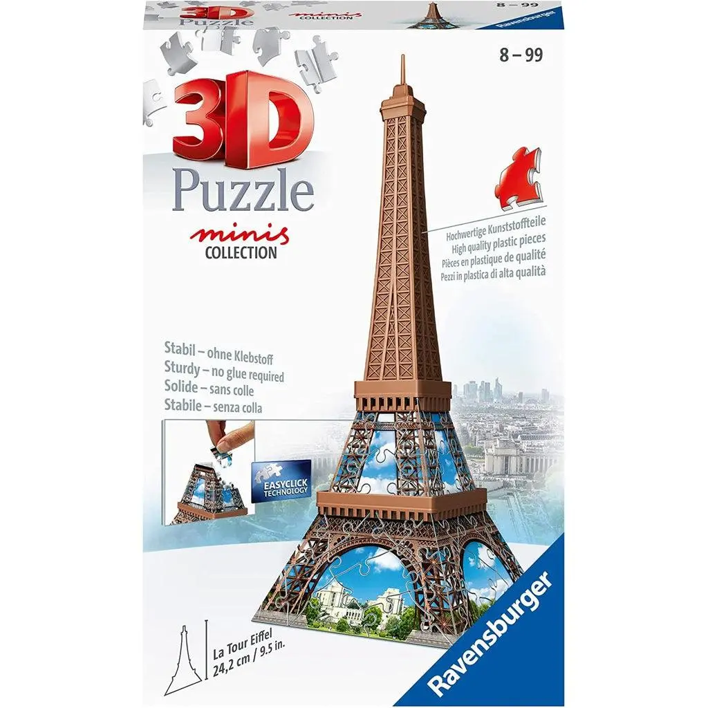 Mini Eiffel Tower 3D Puzzle 54Pc 1