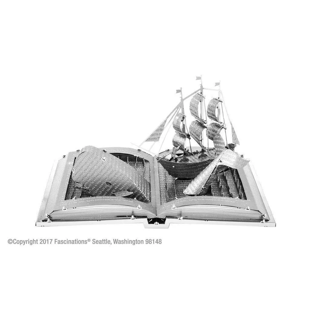 Moby Dick Book Sculpture 1