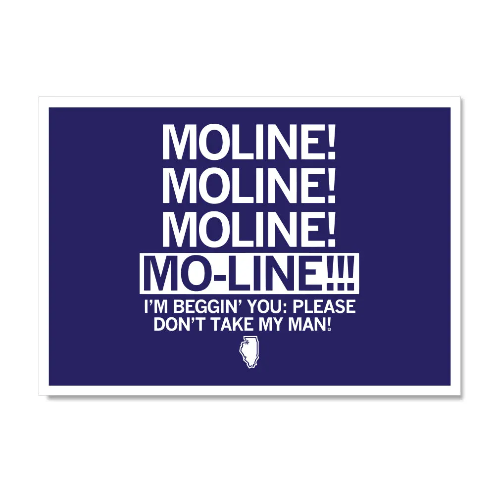 Moline! Moline! Postcard 1