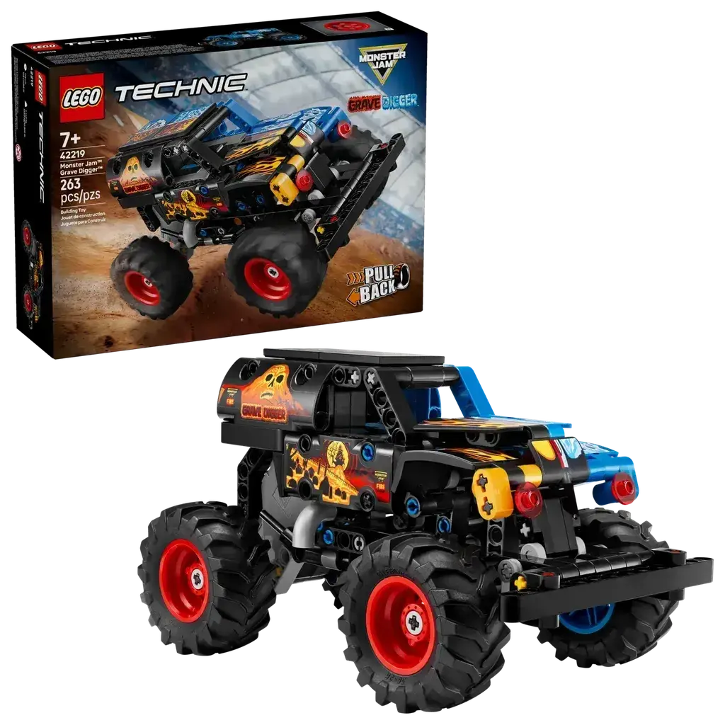 Monster Jam Grave Digger Fire And Ice 2