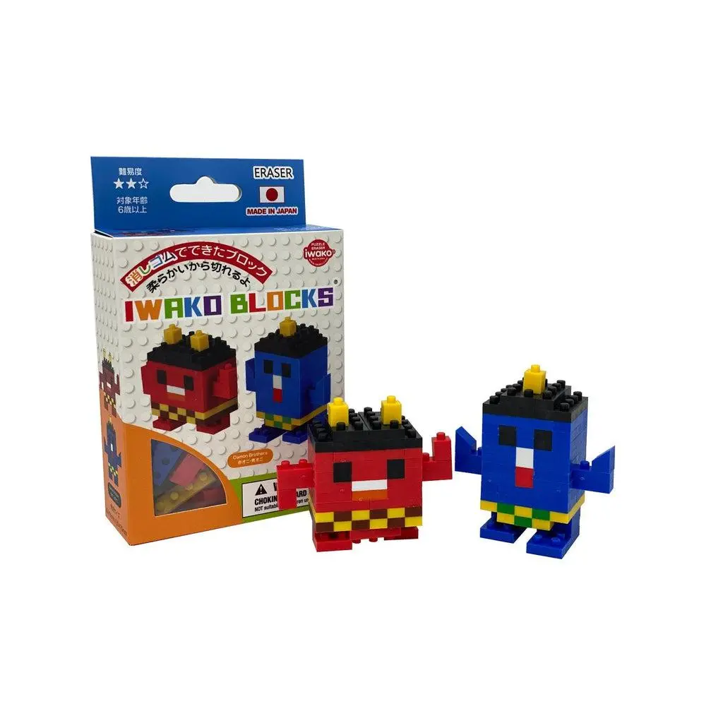 Monsters - Iwako Eraser Blocks 1