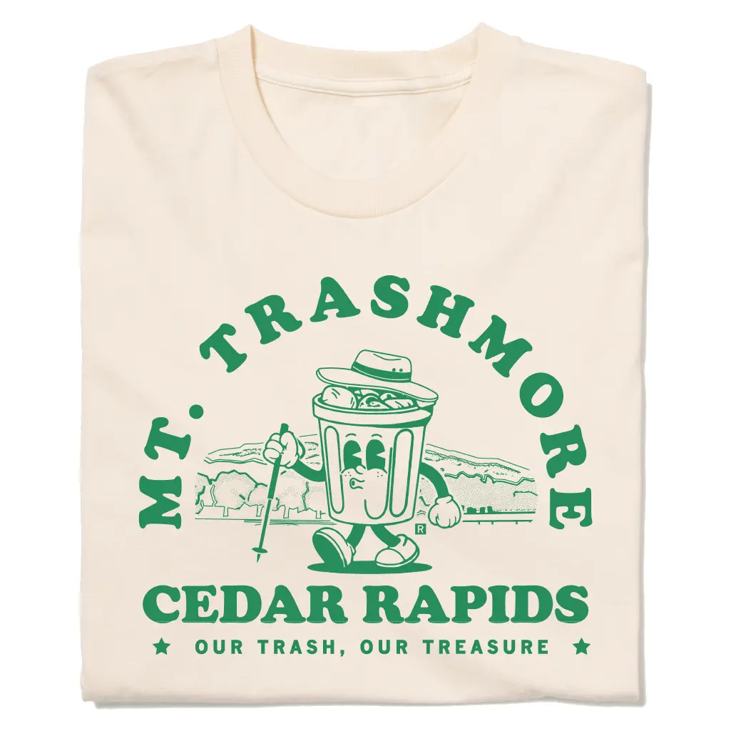Mt. Trashmore Can Cartoon 1