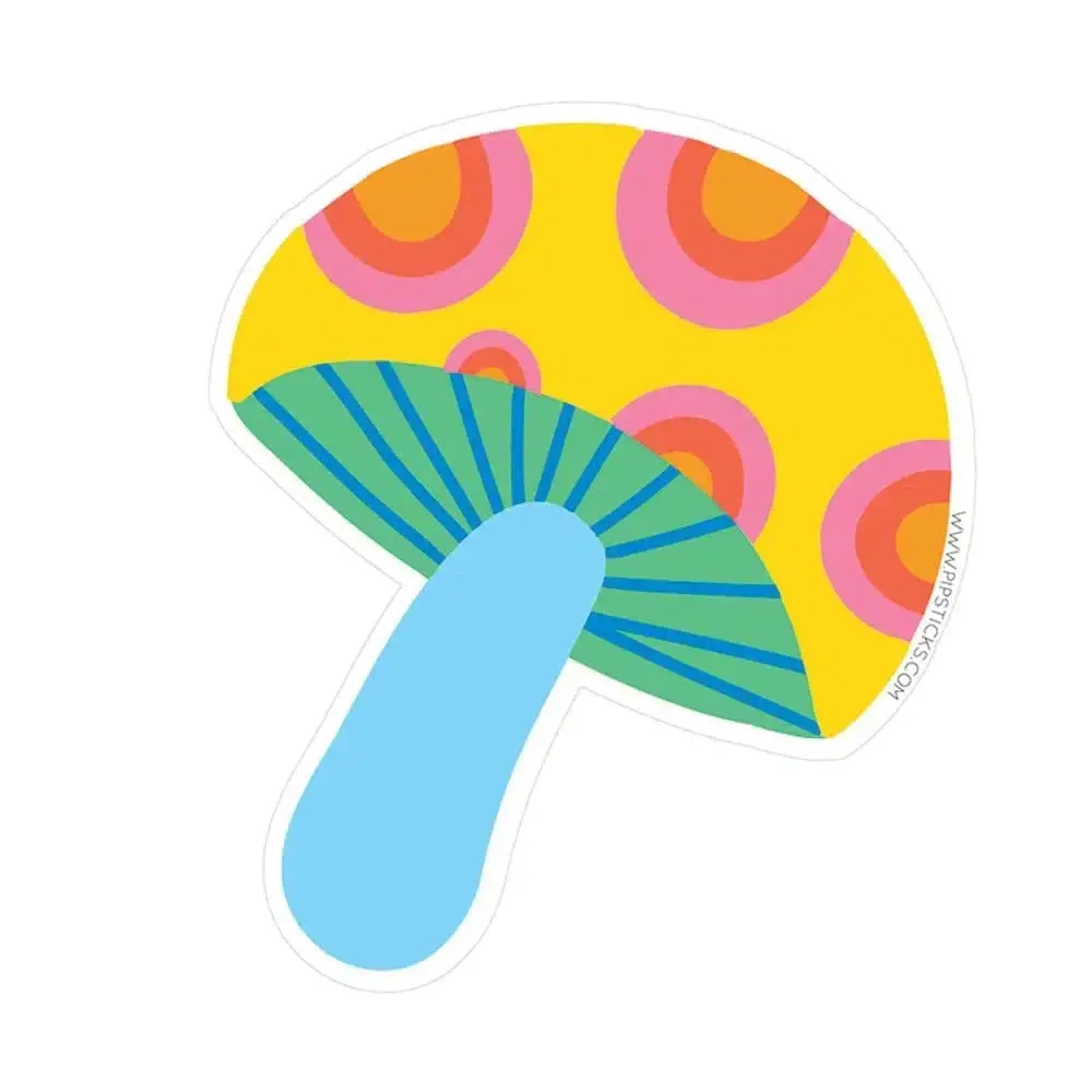 Mushroom Vinyl Sticker 1