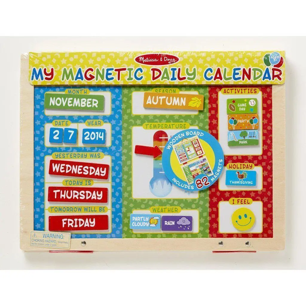 My First Daily Magnetic Calendar 1