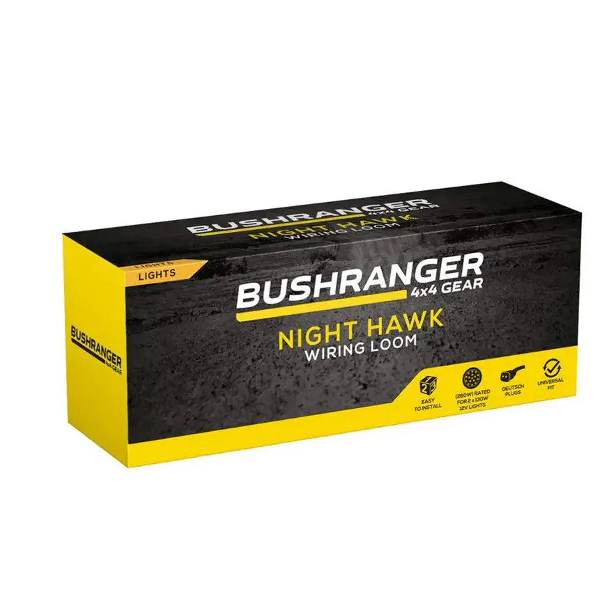 Bushranger 4X4 Night Hawk 260W Wiring Loom 1