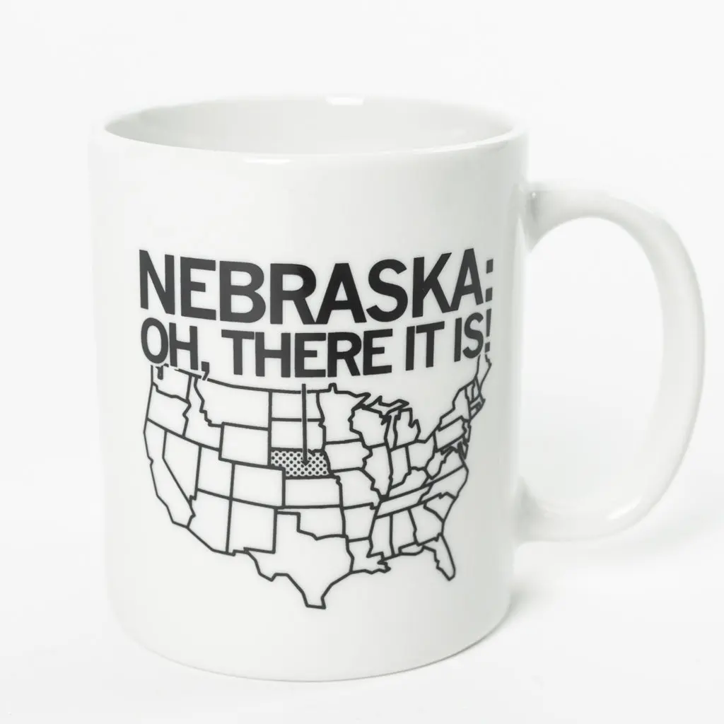 Nebraska, Oh There It Is! Mug 1