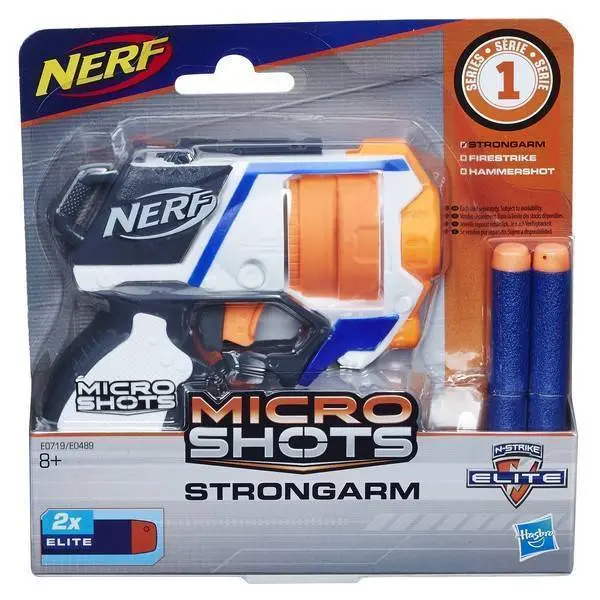 Nerf Microshots Blaster And Combats Assorted 1