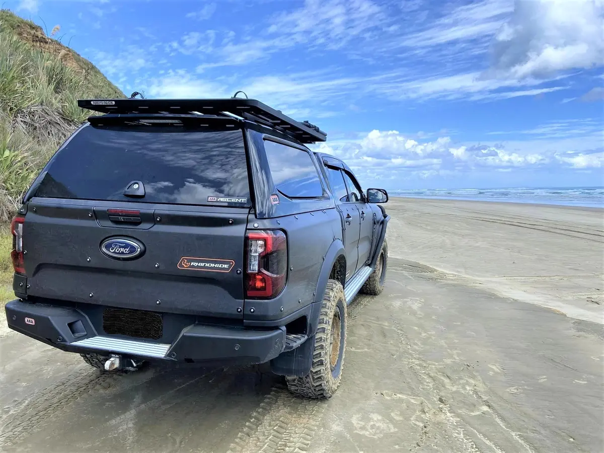 Suitable For Ford Ranger & Raptor (2022+) - Rhinohide Armor® Rear Tailgate Protector 1
