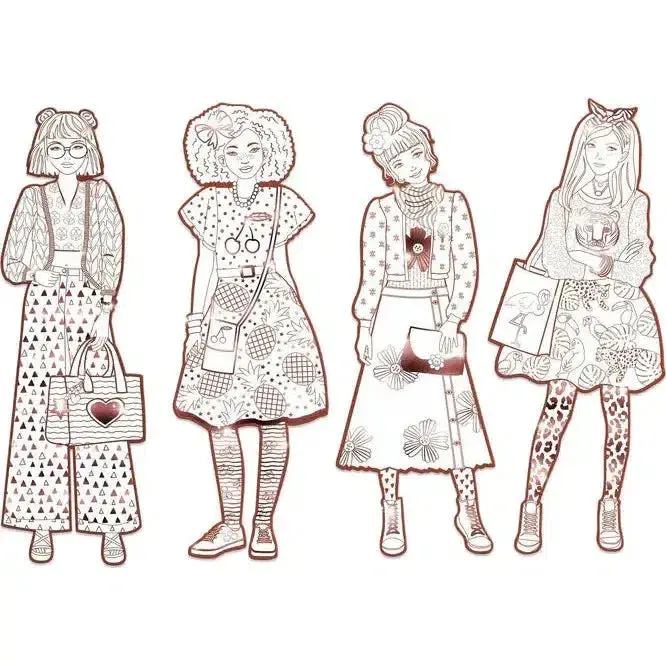 Nina & Friends Fashion Coloring 2