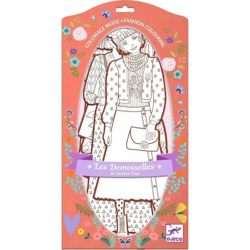 Nina & Friends Fashion Coloring 1