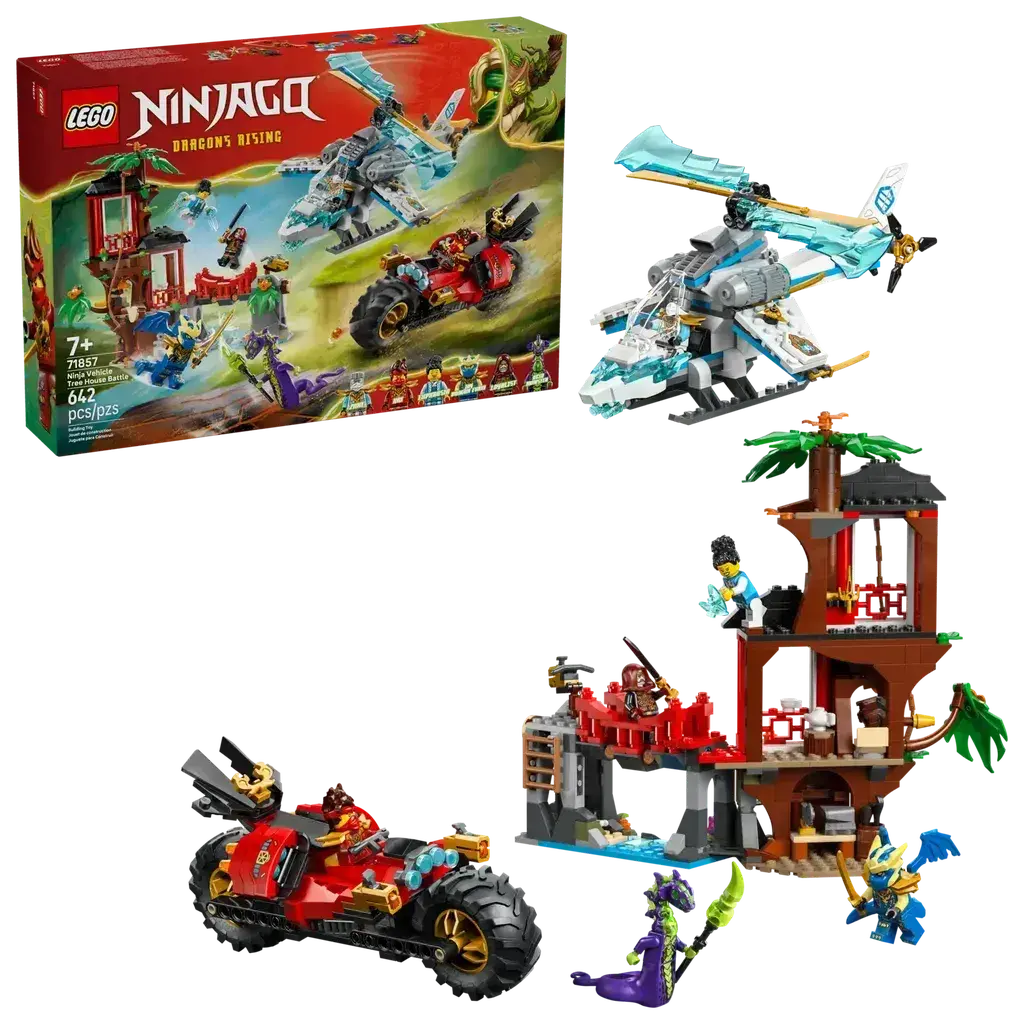 Ninja Vehicle Tree House Battle 2