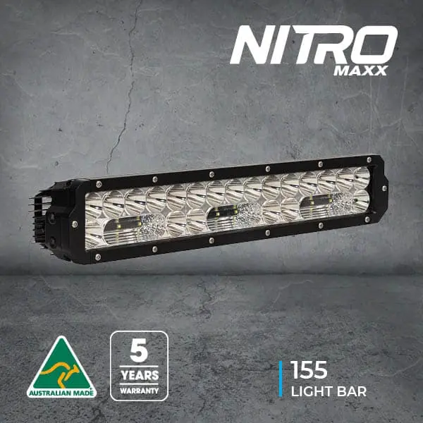 Nitro Maxx 18" Led Light Bar - Black Rim 1