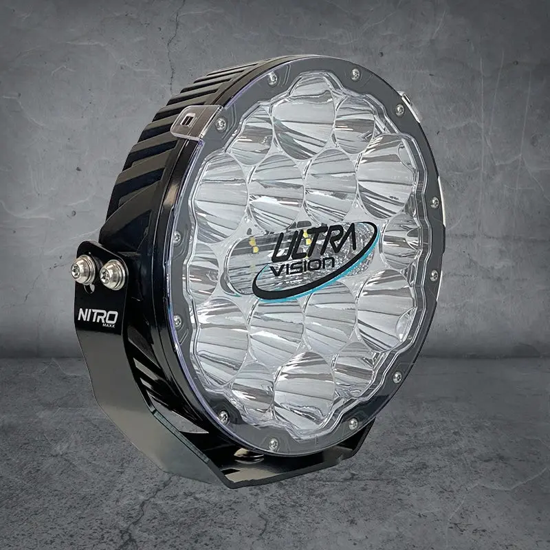 Nitro 180 Maxx 9" Clear Lens Cover With Ultra Vision Logo 2