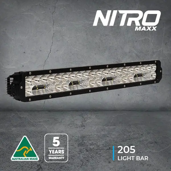 Nitro Maxx 24" Led Light Bar - Black Rim 1