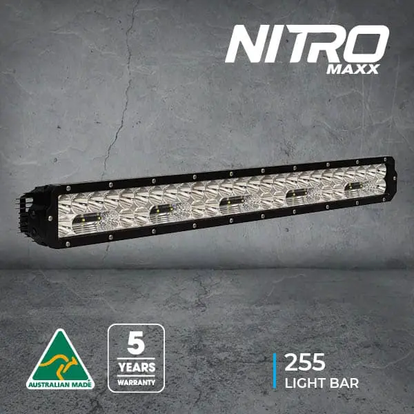 Nitro Maxx 30" Led Light Bar - Black Rim 1
