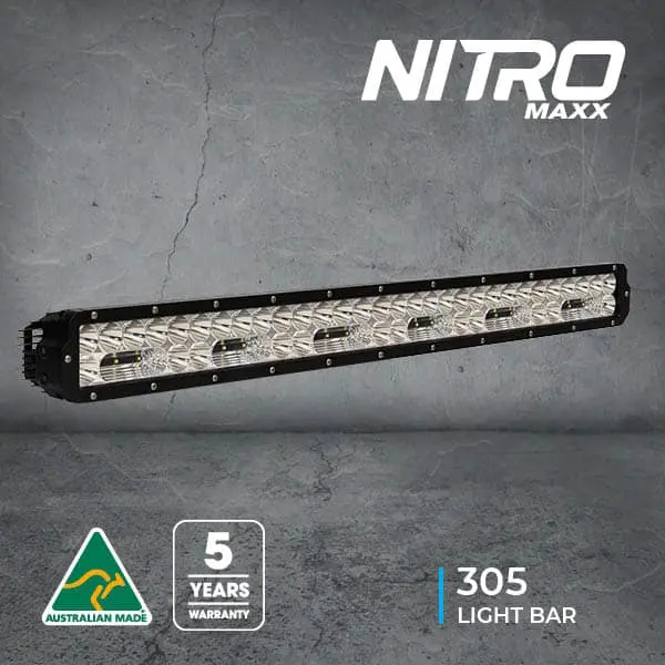 Nitro Maxx 35" Led Light Bar - Black Rim 1