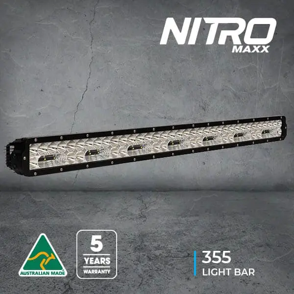 Nitro Maxx 40" Led Light Bar - Black Rim 1