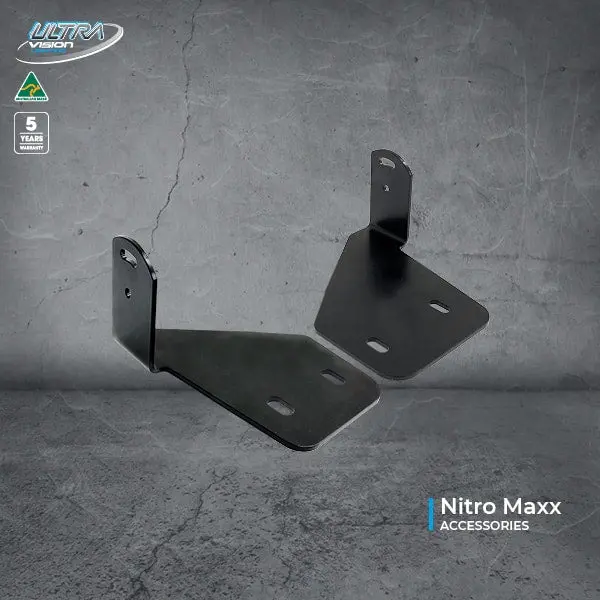 Rhino Pioneer Roof Rack Bracket Kit 2020+ (Below Rack) Suits Nitro Maxx 255+ Light Bars 1