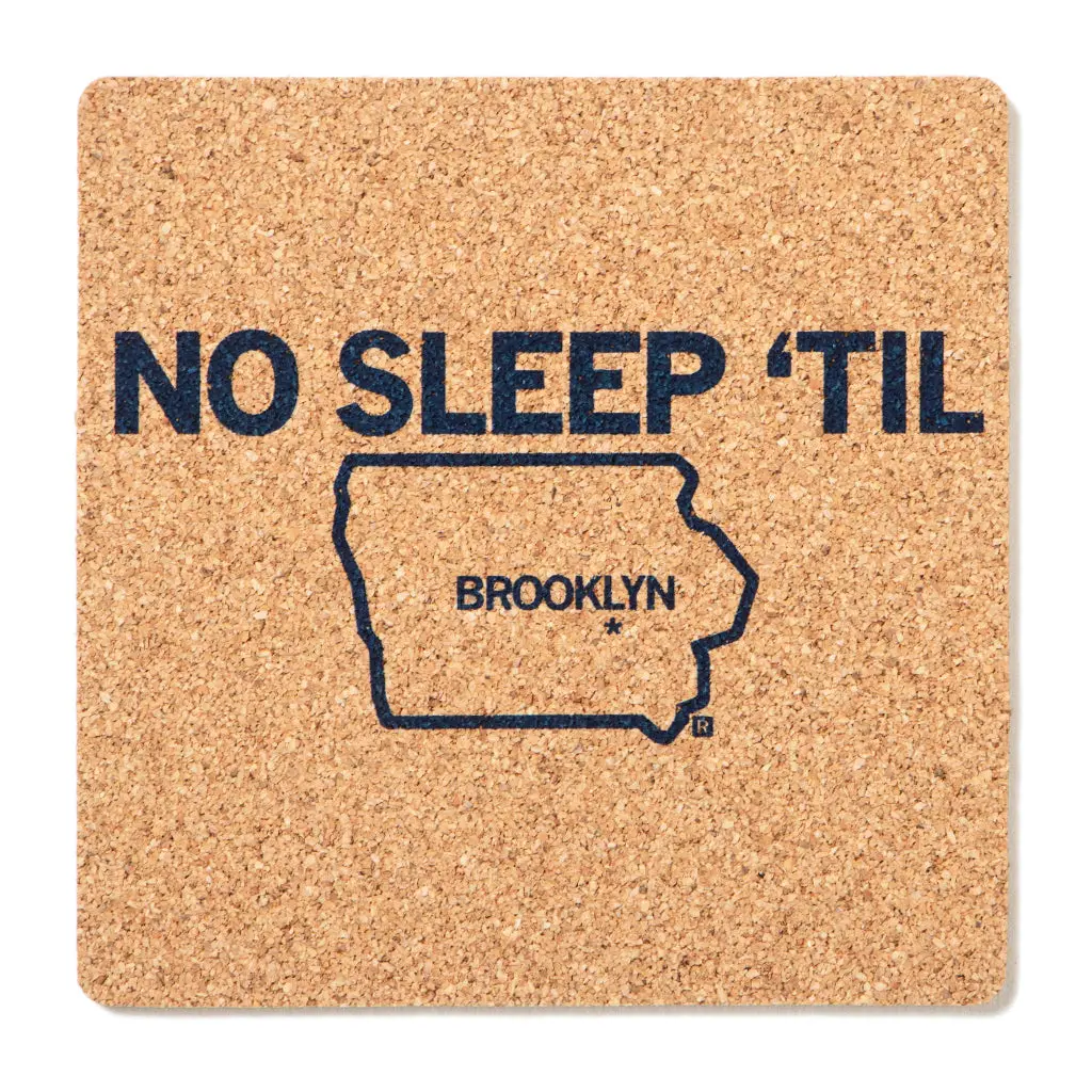 Brooklyn Cork Coaster 1