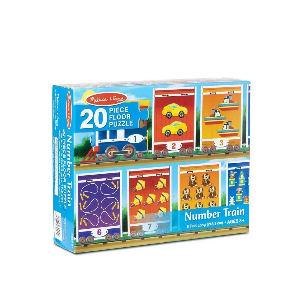 Number Train Floor Puzzle 1