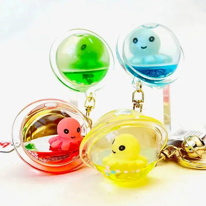 Octopus Floaty Keycharm 1