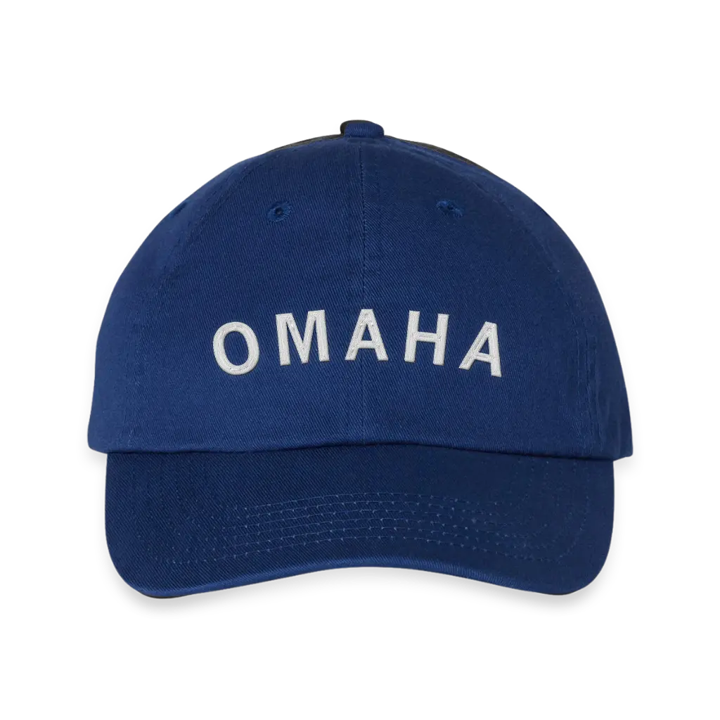 Omaha Curved Logo Dad Hat 1