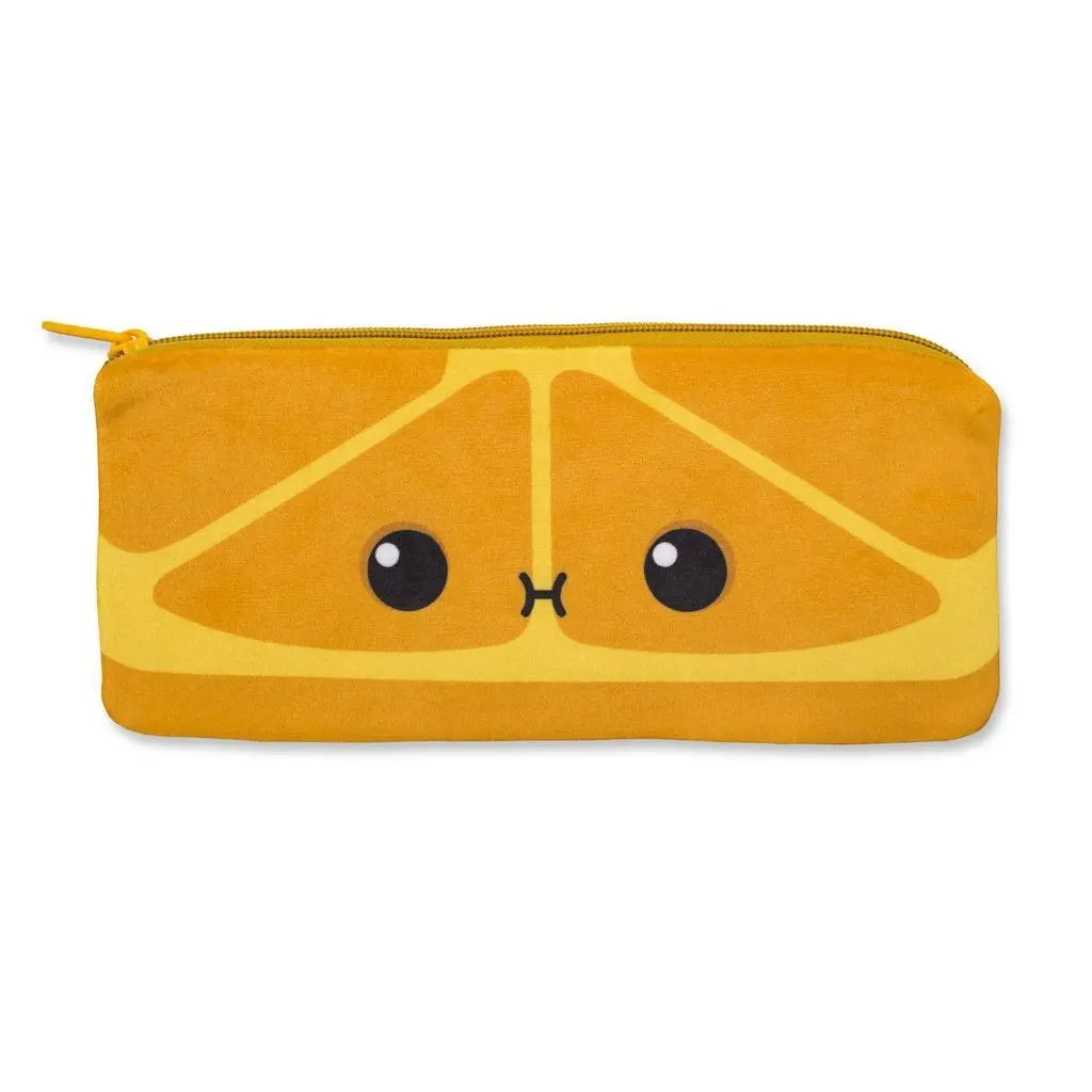 Orange Pencil Pouch 1