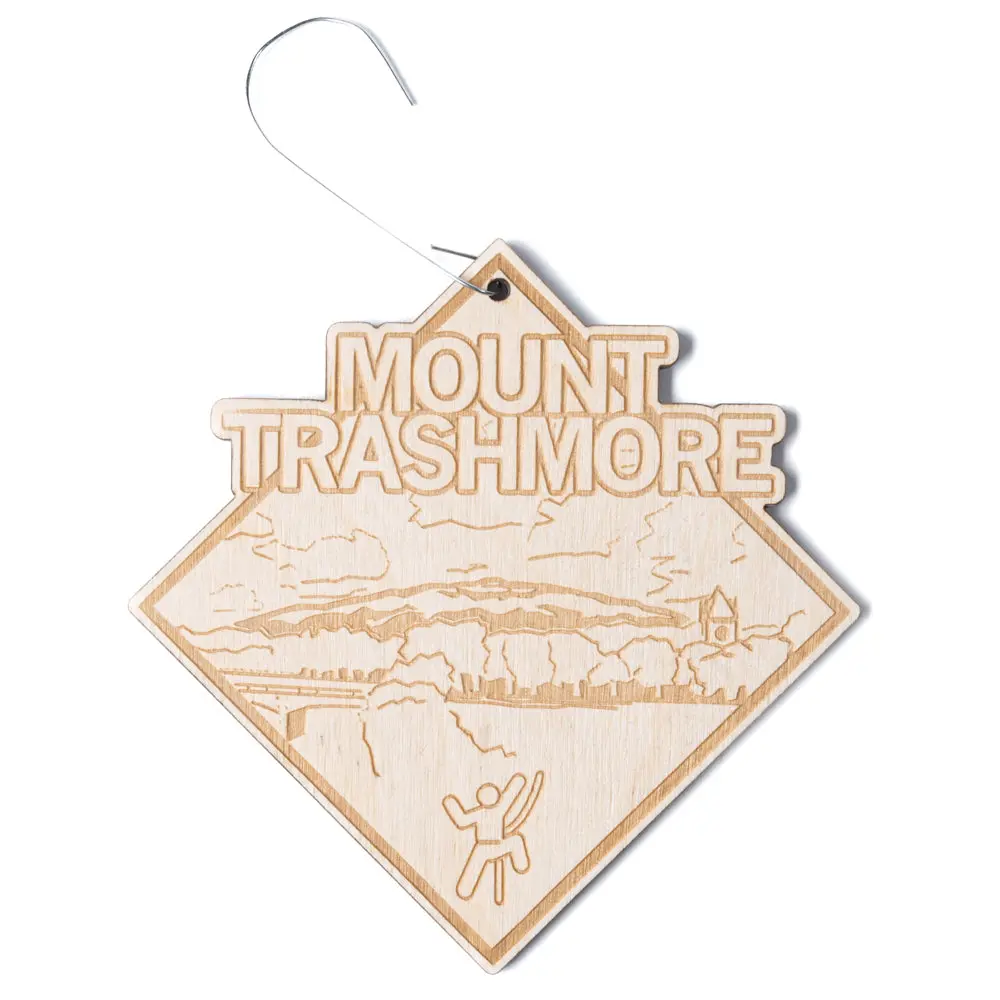 Mt. Trashmore Ornament 1