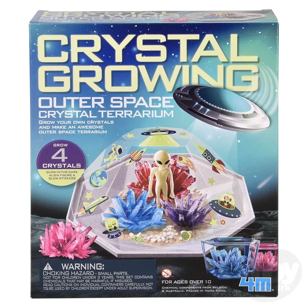 Outer Space Crystal Terrarium Crystal Growing 1